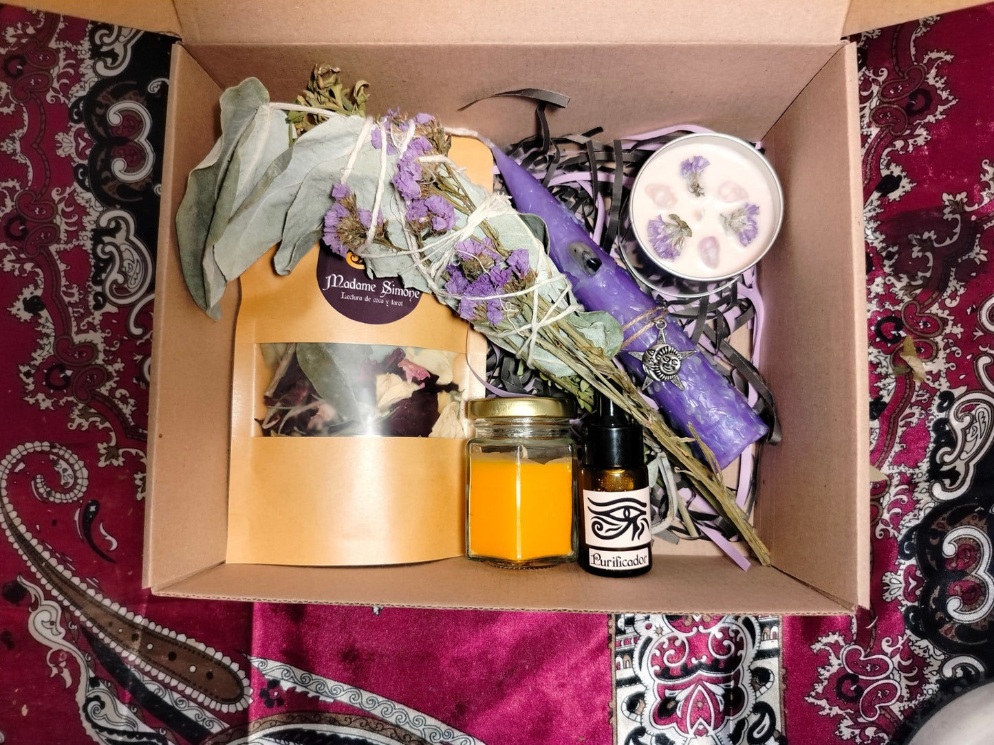 Vela aromática espiritual